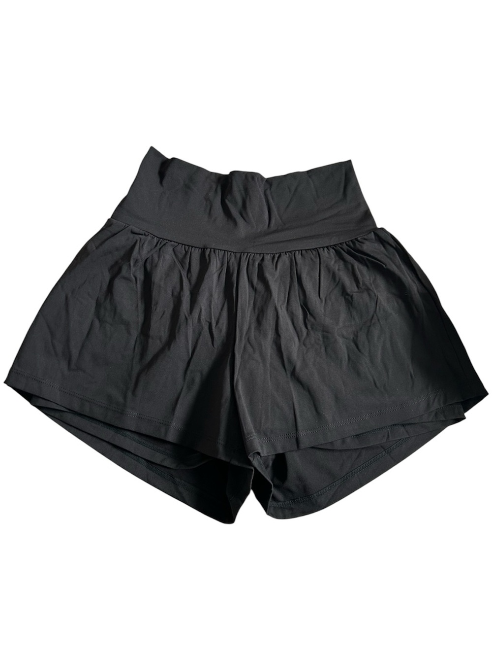 Halara Black High Waisted Shorts 2.5” inseam lined Size S NWT